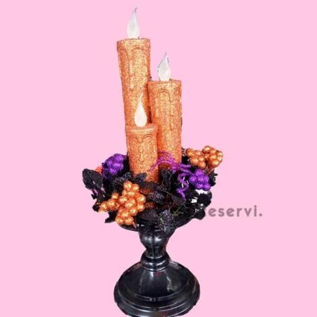 Bougie dorée