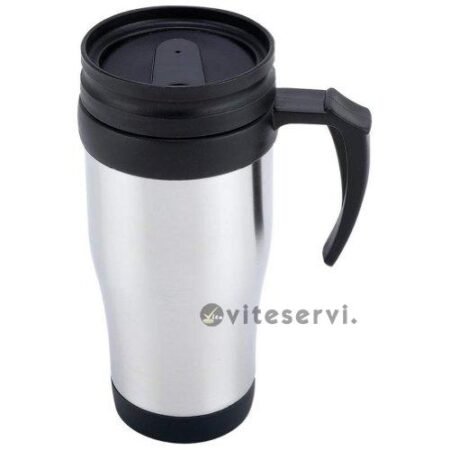 Tasse de voyage d'acier inoxydable