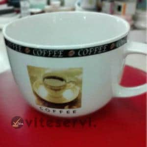 06 Tasses Coffee en céramique viteservi