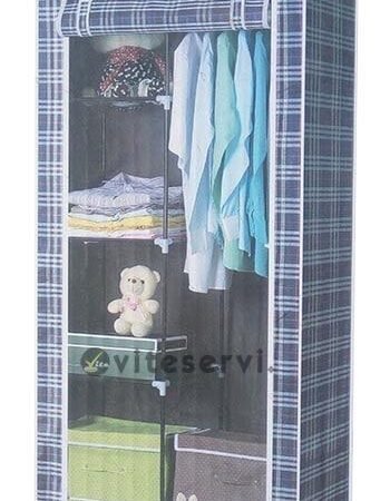 Armoire démontable 5 étagères + 1 GD 2688