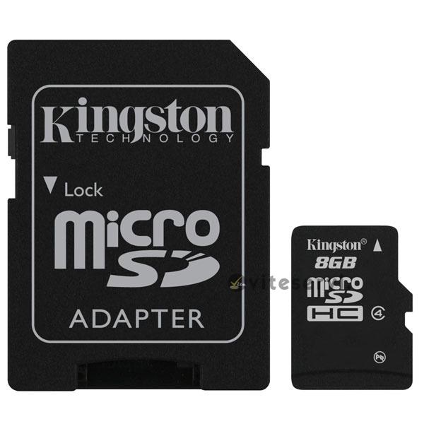 Integral Carte mémoire microSDHC CL4 8 Go 