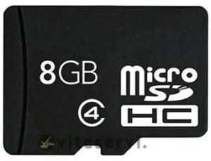 Carte memoire MicroSDHC 8 Go