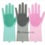 Gant lave vaisselle en silicone