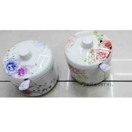 Set de 02 sucriers plus petite cuillère