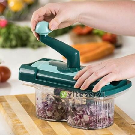 Nicer Dicer Twist Smart de Genius Hachoir pour fruit légumes et viande