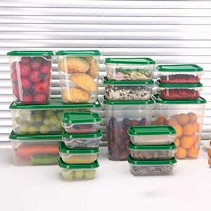 serie de 17 bols en plastique bon pour micro onde et conserver aliment au refrigerateur 3