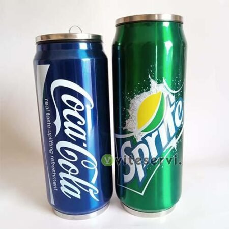 Thermos Isotherme forme Sprite ou Coca-Cola