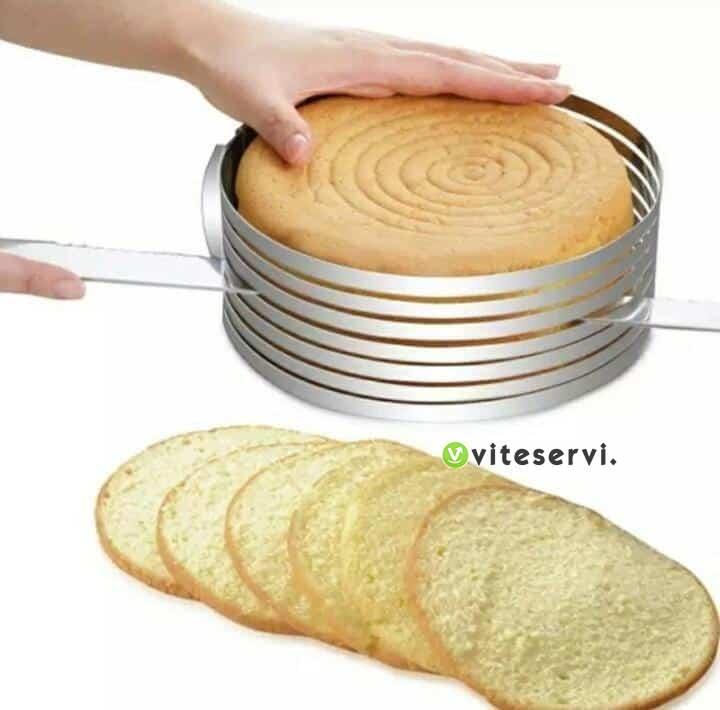 Couteau scie de pâtisserie - Coupe pain - Coupe génoise et gâteau Original  - ViteServi