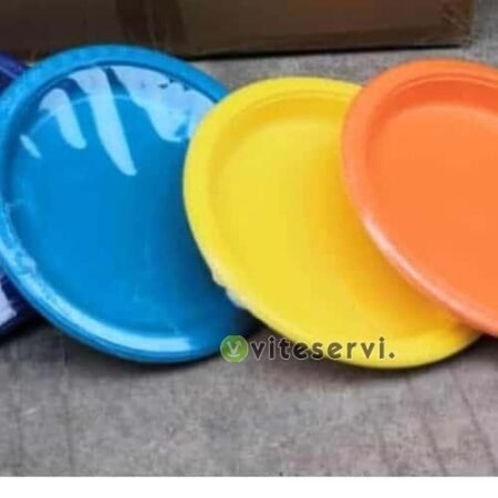 Set de 20 assiettes jetables de haute qualité