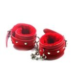 Menottes FLUFFY sexy fourrure et cuir