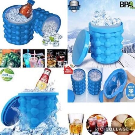 Ice Cube Maker Génie Bol à glacons ou mini seau à champagne