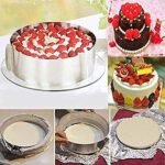 16 30cm Moule reglable de Gateau en Inox Rond 1
