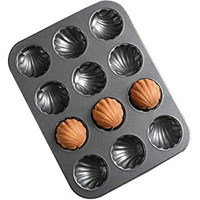 Moule à Beignets Janasiba - 2 Pièces Antiadhésives - Acier - 6 Cavités - Pour Four - Idéal Desserts Maison