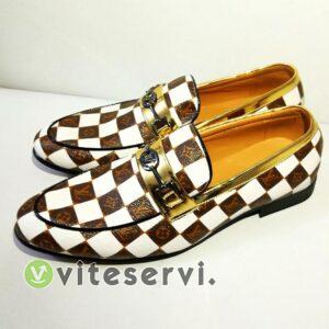Chaussures en cuir Louis Vuitton