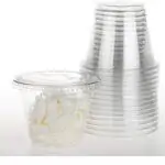Séries de 50 gobelets jetables en plastique 360 ml