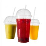 couvercle dome avec trou en pla pour tous les gobelets standard 1000 couvercles