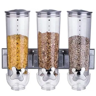 triple cereal dispenser