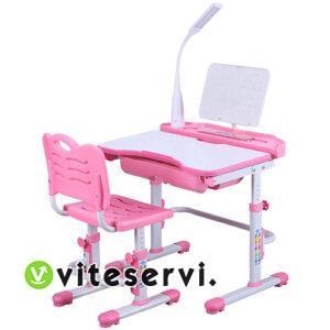 Ensemble table et chaises reglable pour enfant