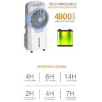 Ventilateur LONTOR Electrique à refroidissement et humidificateur par eau rechargeable-climatiseur