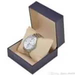 Boîte esthétique pour montre format cuir