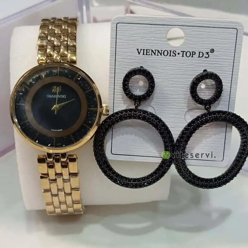 Montre SWAROVSKI plus collier Viennois 12