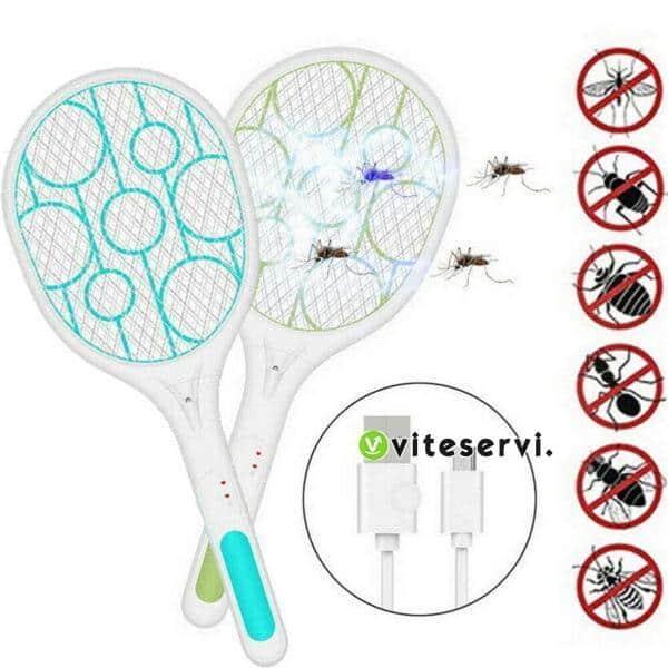 Raquette anti moustiques lectrique Rechargeable par USB domestique tueur d insectes.jpg q50
