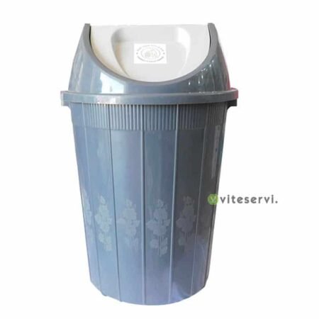Seau Poubelle 20L en Plastique avec Couvercle