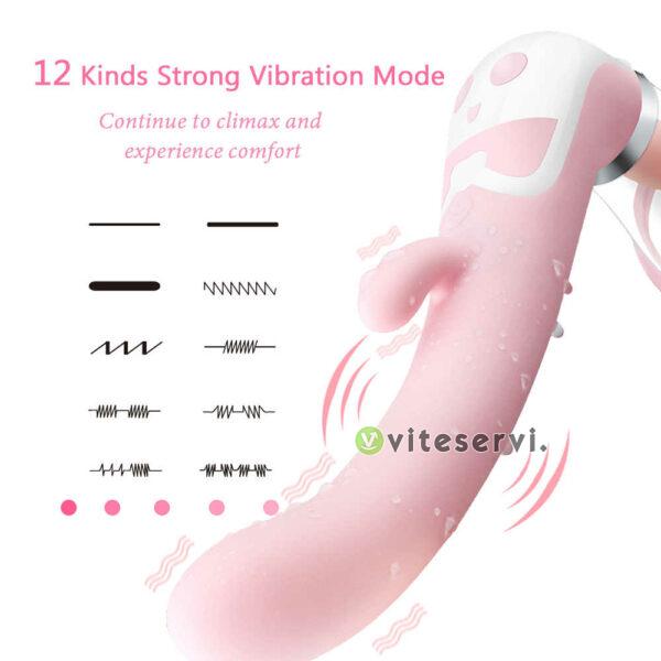 Vibromasseur gode suceur pompe a vide a langue pour lechage oral stimulateur de clitoris jouet sexuel pour femmes 3
