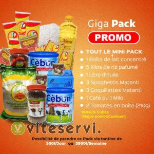 PROMO ALIMENTAIRE PACK 3 1