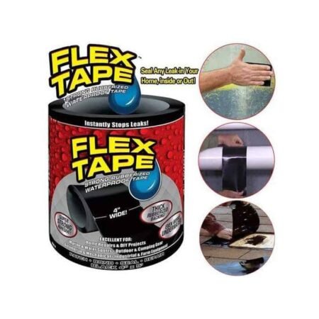 Ruban de réparation robuste et imperméable Flex Tape