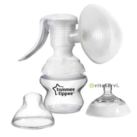 Tire lait manuel avec accessoires tétine