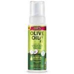 mousse coiffante a l huile d olive organic root stimulator