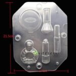 Moule chocolat magn tique en Polycarbonate 3D grande taille cosm tiques rouge l vres st r.jpg Q90 1