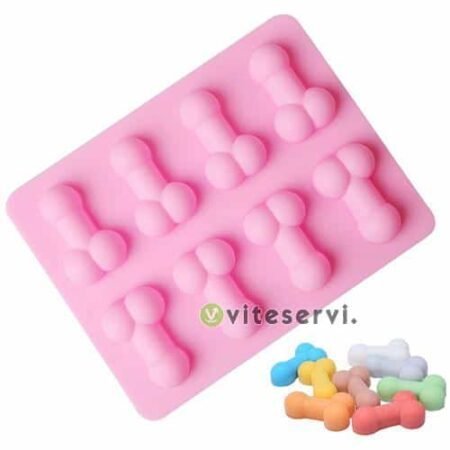 Moule à gâteau sous forme de petit pénis - plateau de Cube de glace en forme de verge - moule à savon en Silicone amusant, pour bougie