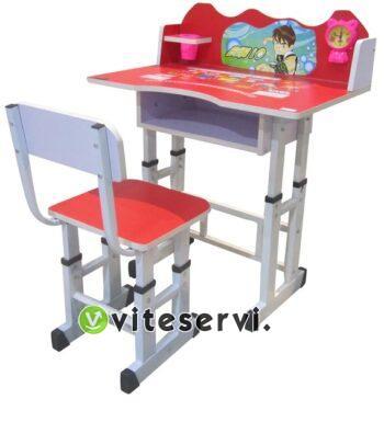 Table et chaise reglable pour Enfant salle detude et Table demontable 1