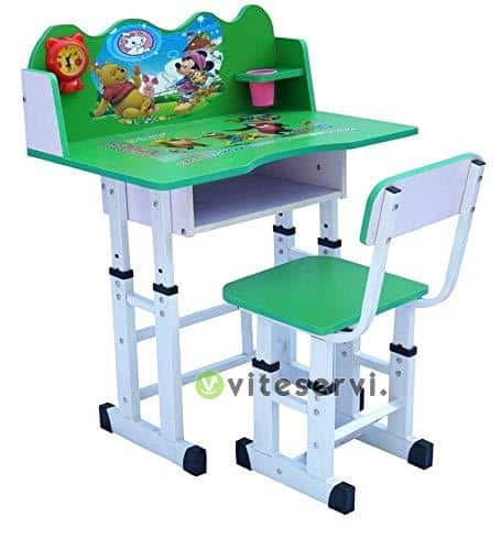 Table et chaise reglable pour Enfant salle detude et Table demontable 2