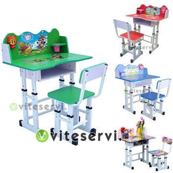 Table et chaise reglable pour Enfant salle detude et Table demontable