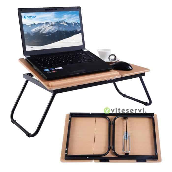 Table De Lit Pliable Table Portable Pour Ordinateur Laptop Stand