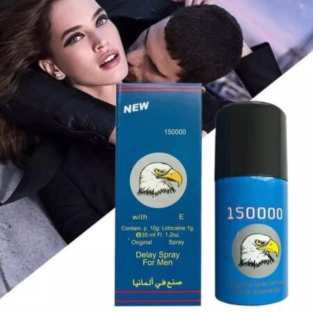 Viga150000 Spray Retardant pour Hommes Eagle Original 35ml, Solution Efficace pour Prolonger l'Endurance et Améliorer la Performance Sexuelle, Anti-Éjaculation Précoce à la Lidocaïne