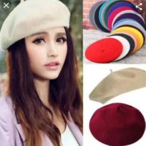 Chapeau béret pour femme