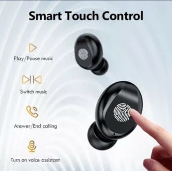Ecouteurs Sans fil Bluetooth 5.0 à chargeur