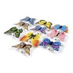 Papillons lumineux pour decoration nocturne chambre et salle de fêtes