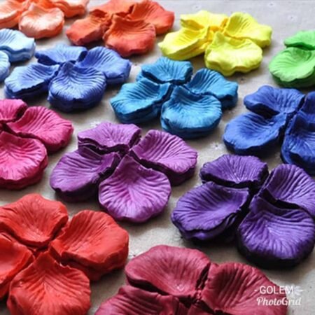 Pétales de roses artificielles