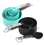 Set de 08 Cuillères doseuses de 2,5mL à 236 mL à manche en acier