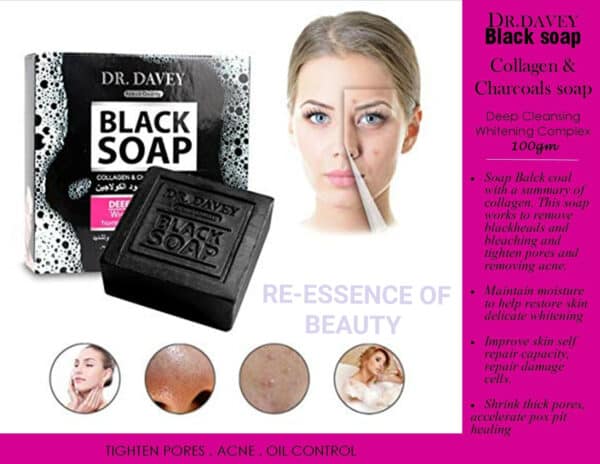 Black soap savon