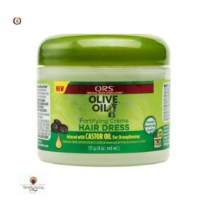 Gel blanc de cheveux à base d’olive