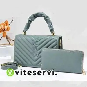 Sac de sortie à bandoulière plus porte monnaie pour dame