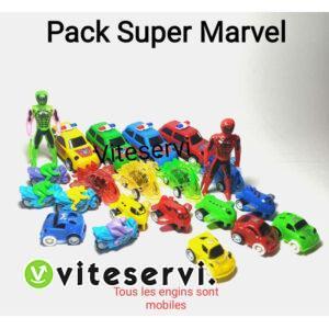 Pack de Super Marvel ensemble de jouets pour enfant