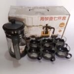 Ensemble de 7pcs de Carafe Plus 6 tasses