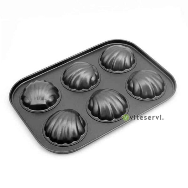 Moule métallique de 12 forme Coquillage non collants (Copie)